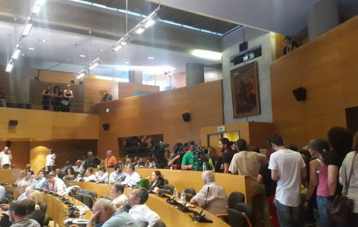 Ένταση και διακοπή στο δημοτικό συμβούλιο Θεσσαλονίκης