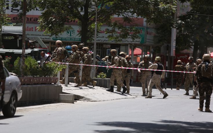 Ενίσχυση των μέτρων ασφάλειας στο κέντρο της Καμπούλ