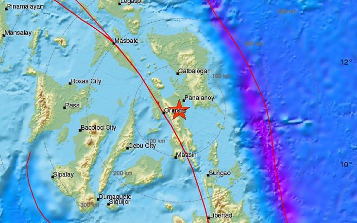 Ισχυρός σεισμός 6,5 Ρίχτερ στις Φιλιππίνες