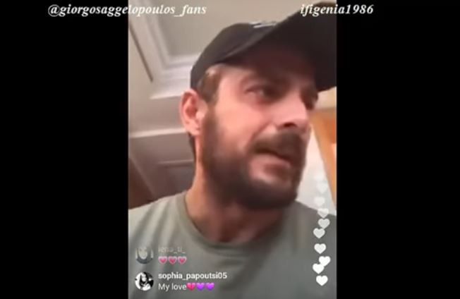 Ο Ντάνος συνομίλησε live με τους θαυμαστές του μέσω Instagram