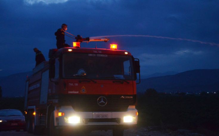 Υπό μερικό έλεγχο η πυρκαγιά στο δήμο Τρικκαίων