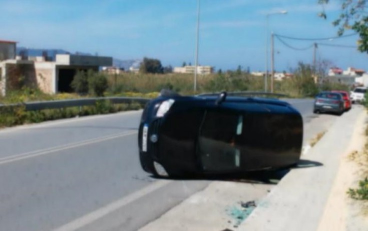 Αυτοκίνητο τούμπαρε στη Θεσσαλονίκη