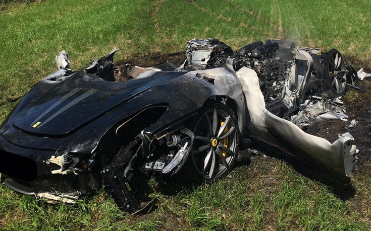 Διέλυσε την πανάκριβη Ferrari 430 Scuderia μία ώρα αφού την αγόρασε!