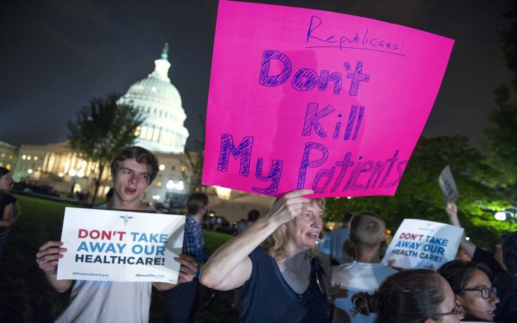 Τραμπ: Αφήστε το Obamacare να καταρρεύσει μόνο του