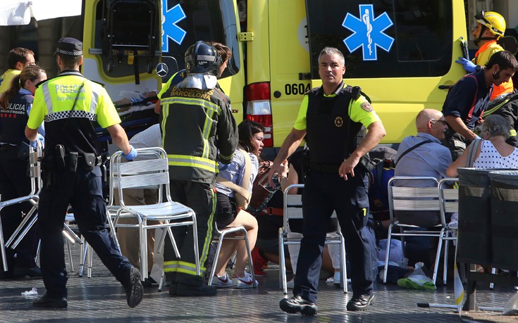 Πυρήνας οκτώ ατόμων πίσω από τις επιθέσεις στην Ισπανία