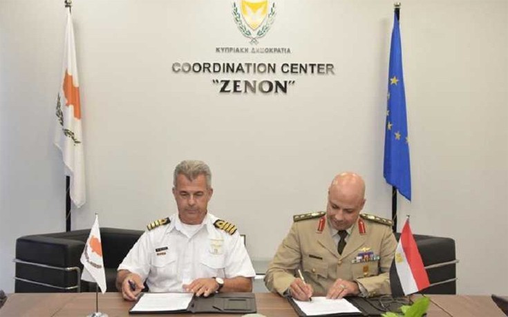 Κύπρος και Αίγυπτος υπέγραψαν στρατιωτική συνεργασία