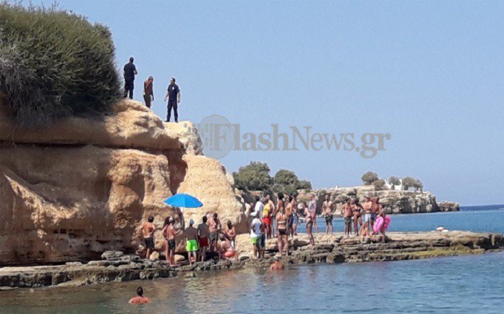 Τραυματισμός τουρίστα σε παραλία της Κρήτης