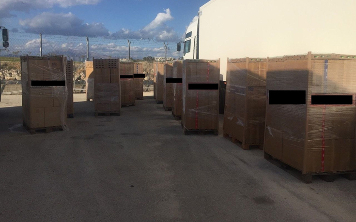 Μπλόκο σε 283.240 πακέτα λαθραίων τσιγάρων στο λιμάνι της Πάτρας