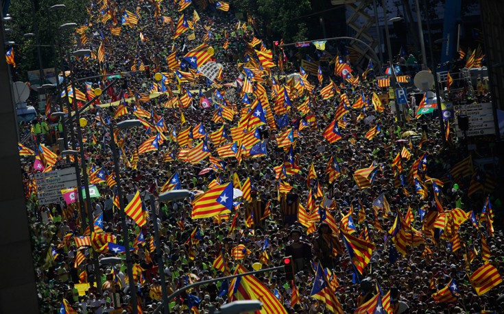 Αρχίζει η εκστρατεία υπέρ του «Ναι» για το δημοψήφισμα στην Καταλονία