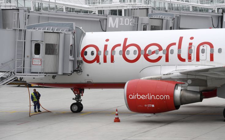 Ακυρώθηκαν δεκάδες πτήσεις της Air Berlin