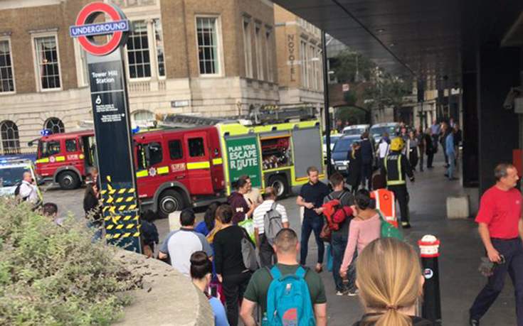 Φορτιστής σε τσάντα εξερράγη τελικά στο μετρό του Λονδίνου