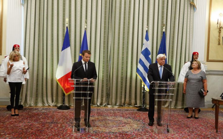 Παυλόπουλος σε Μακρόν: Η Ελλάδα θα εκπληρώσει τις υποχρεώσεις που έχει αναλάβει