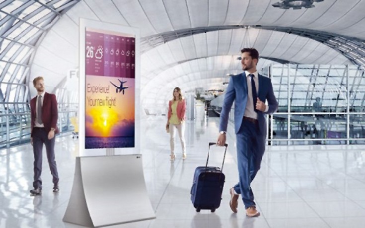 Η καινοτομία έχει δύο όψεις με τη νέα σειρά LG OLED In-Glass Wallpaper Digital Signage