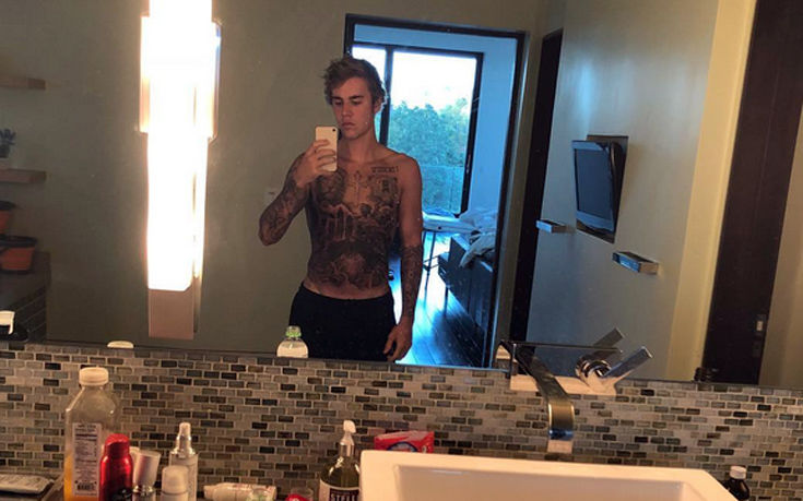Ένα τεράστιο τατουάζ για τον Justin Bieber