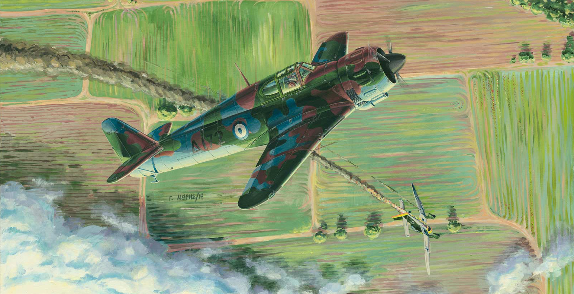 Τα κατορθώματα των Ελλήνων πιλότων στις αερομαχίες του 1940