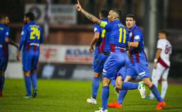 SUPERLEAGUE / ÊÅÑÊÕÑÁ - ËÁÑÉÓÁ (ÖÙÔÏÃÑÁÖÉÁ: ÓÔÁÌÁÔÇÓ ÊÁÔÁÐÏÄÇÓ / EUROKINISSI)