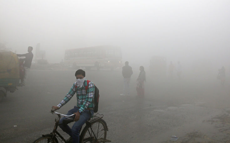 Τοξικό νέφος πνίγει το Νέο Δελχί