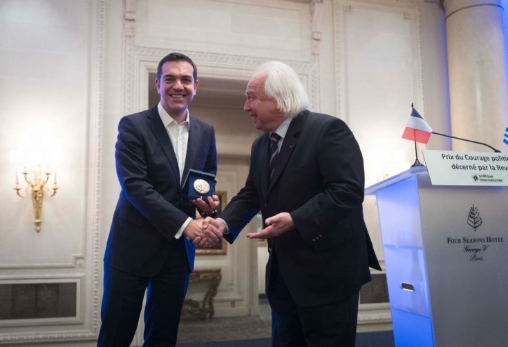 Τσίπρας: Αυτό το βραβείο ανήκει όχι σε μένα, αλλά στον ελληνικό λαό