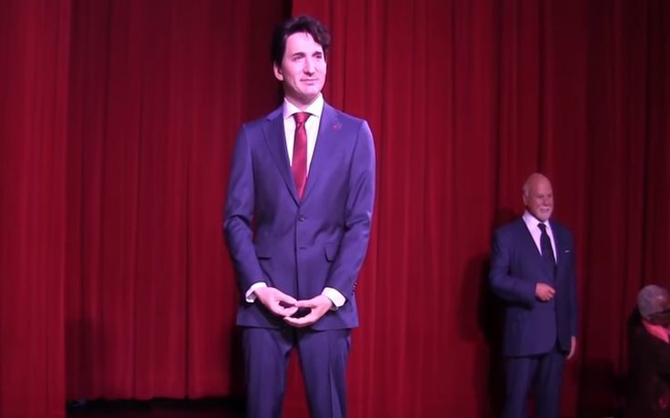 Ο Καναδός πρωθυπουργός έγινε κέρινο ομοίωμα
