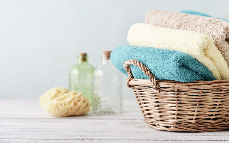 Τρεις τρόποι για να μη σκληραίνουν οι πετσέτες σας