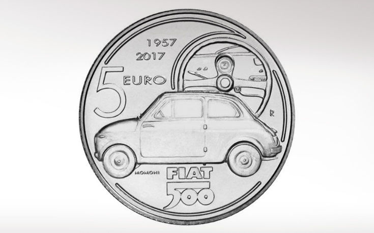 Το Fiat 500 έγινε νόμισμα