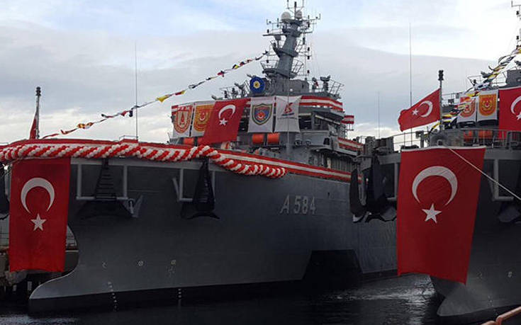 Ο τουρκικός στόλος παρέλαβε νεότευκτο πλοίο διάσωσης υποβρυχίων
