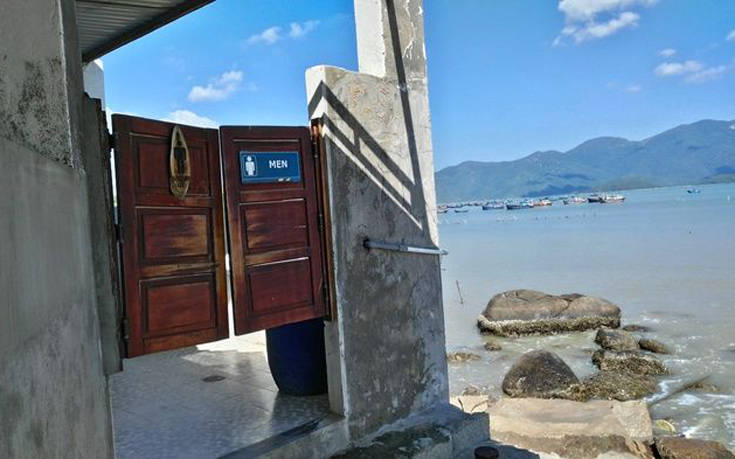 Η τουαλέτα στο Βιετνάμ που ξεχωρίζει για τη θέα της