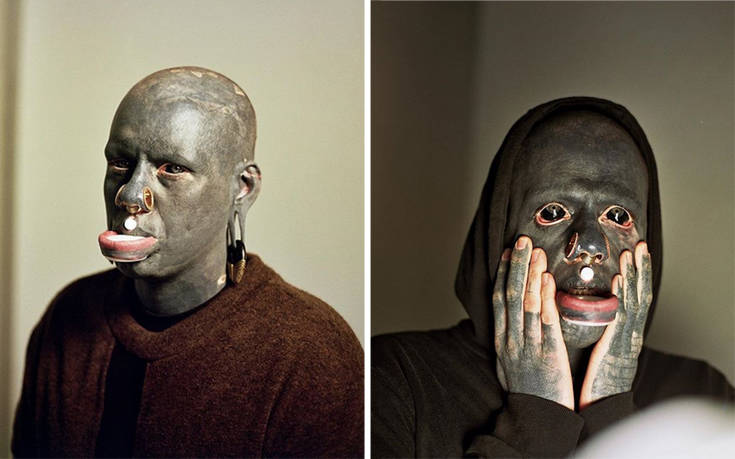 Βρετανός καλλιτέχνης πέρασε 10 χρόνια από τη ζωή του για να γίνει… μαύρος
