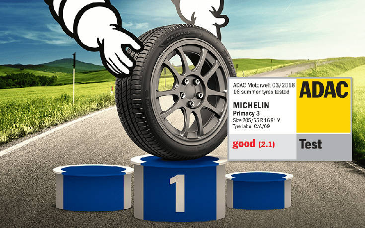 Νέες διακρίσεις για τα ελαστικά της Michelin