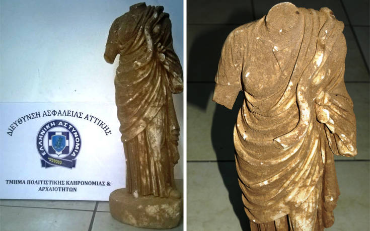 Ήθελαν να πουλήσουν άγαλμα της θεάς Υγείας για 500.000 ευρώ