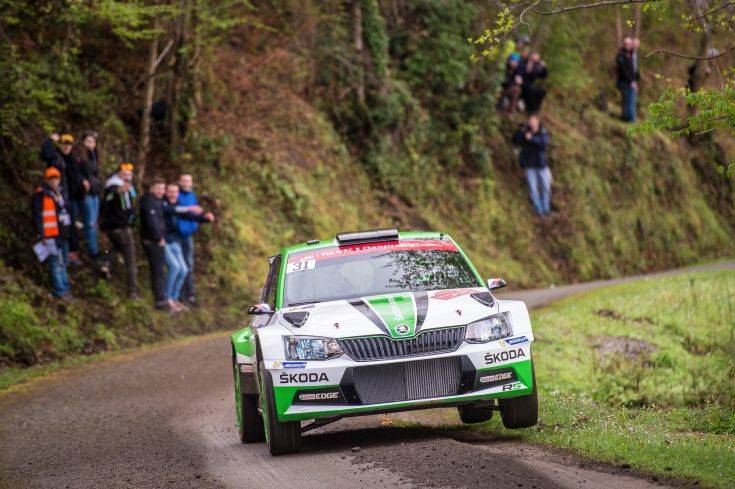 Νίκη της Fabia R5 στη WRC 2 του Ράλι Κορσικής