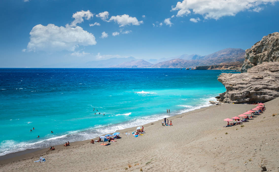 Η συναρπαστική παραλία της Κρήτης