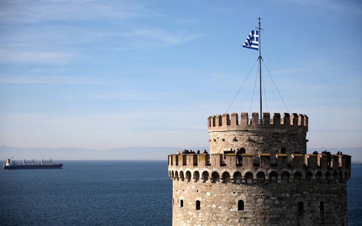 Η Θεσσαλονίκη γιορτάζει την απελευθέρωση από τα γερμανικά στρατεύματα κατοχής