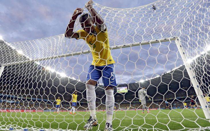 Τα «φορτωμένα» από γερμανικά γκολ δίχτυα των Βραζιλιάνων βγαίνουν σε δημοπρασία
