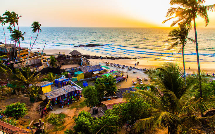 Χίπις και εξωτικές παραλίες στο μικροσκοπικό κομμάτι της Ινδίας