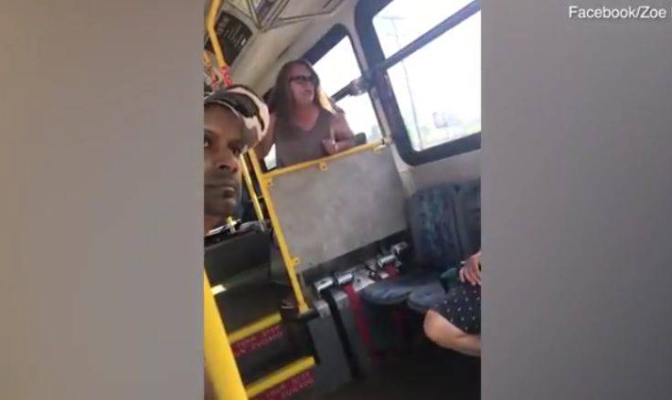 Το ρατσιστικό παραλήρημα γυναίκας σε λεωφορείο έφερε τη σύλληψη