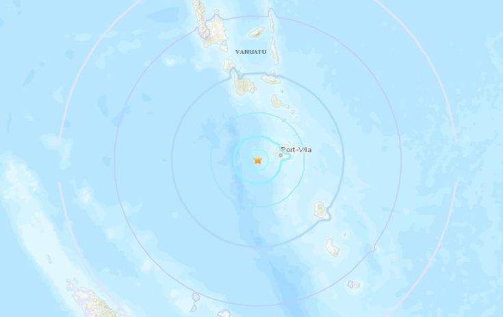 Σεισμός τώρα ανοιχτά του Βανουάτου