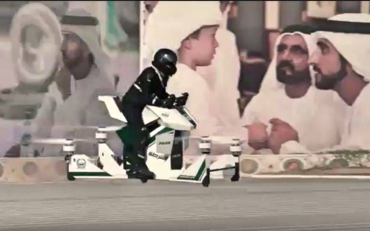 Ιπτάμενο όχημα αλά Star Wars απέκτησε η αστυνομία του Ντουμπάι