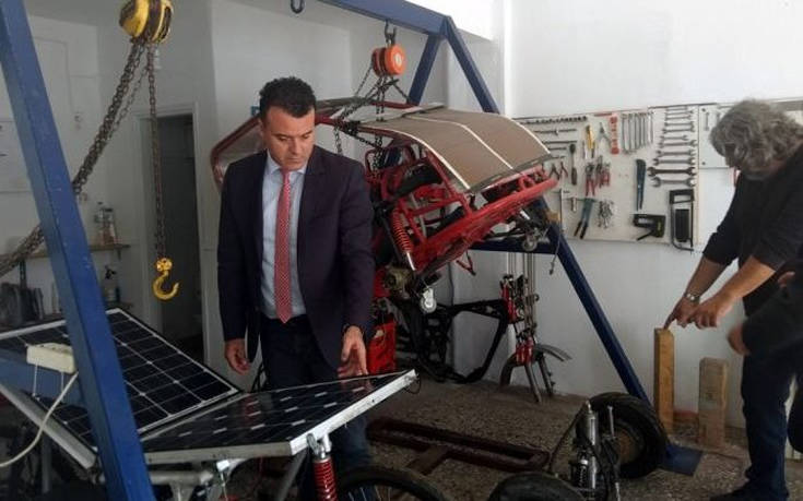 Ηλιακό-ηλεκτρικό όχημα κατασκευάζουν φοιτητές στο Αγρίνιο