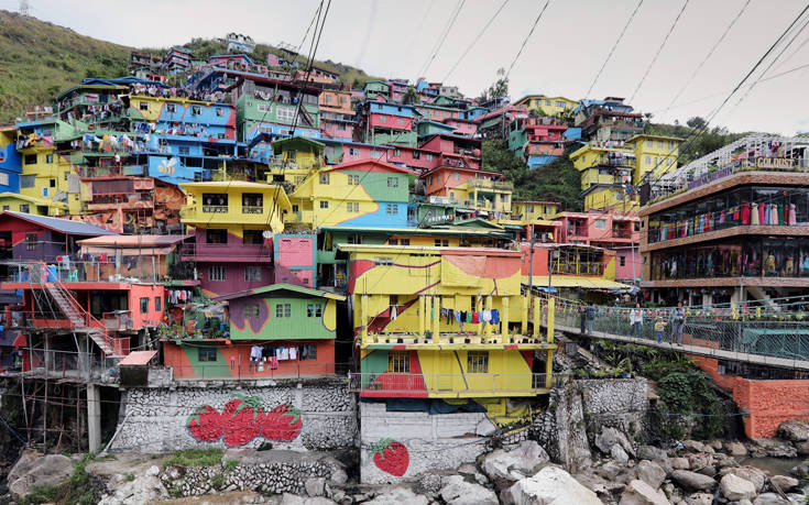 Θαυμάστε τα υπέροχα πολύχρωμα σπίτια των Φιλιππίνων