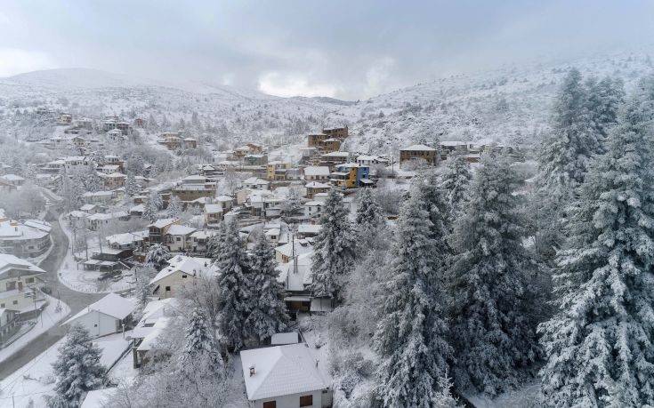 Έκλεισε το χιονοδρομικό κέντρο στο Σέλι Ημαθίας λόγω χιονοθύελλας