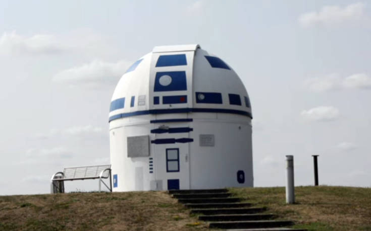 Ένα αστεροσκοπείο «μασκαρεύτηκε» στον R2-D2 του Star Wars