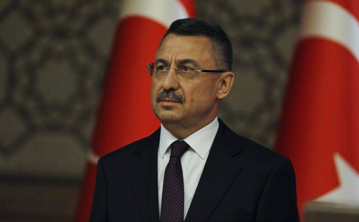 Τούρκος αντιπρόεδρος: Δεν κάνουμε την παραμικρή υποχώρηση σε Κύπρο, Αν. Μεσόγειο και Αιγαίο