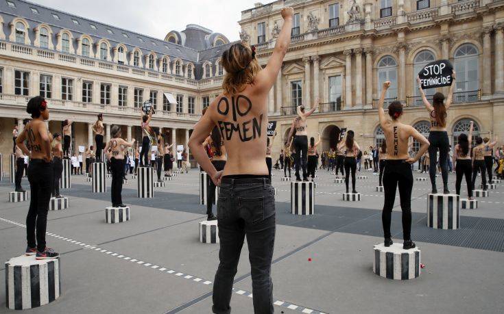 Νέα δράση από τις Femen στην καρδιά του Παρισιού