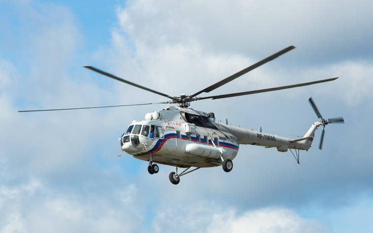 Ελικόπτερο με τρεις επιβαίνοντες συνετρίβη σε λίμνη της Ρωσίας