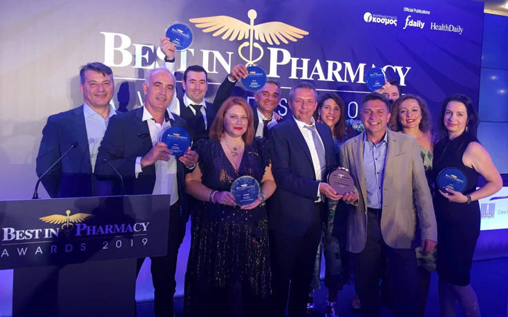 Η FREZYDERM αναδείχτηκε Κορυφαία Εταιρία για το 2019 στα Best in Pharmacy Awards