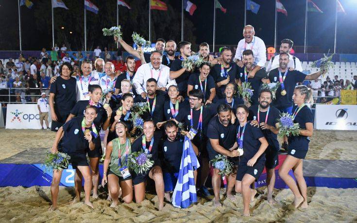 Σάρωσε τα μετάλλια η Ελλάδα στους Παράκτιους Μεσογειακούς Αγώνες