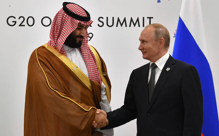 Συνομιλία Πούτιν με τον διάδοχο της Σ. Αραβίας για τις επιθέσεις στις πετρελαϊκές εγκαταστάσεις