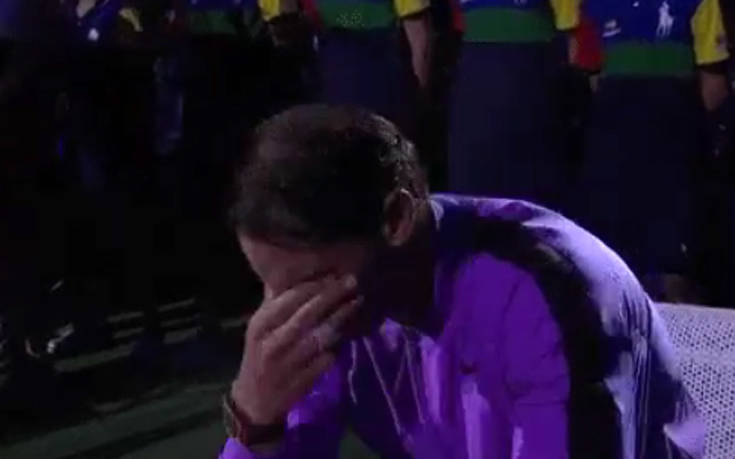 Το κλάμα του Ναδάλ μετά την κατάκτηση του US Open