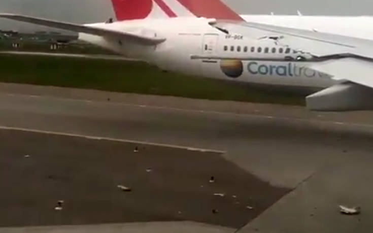 Δύο αεροπλάνα συγκρούστηκαν στο αεροδρόμιο Σερεμέτιεβο της Μόσχας